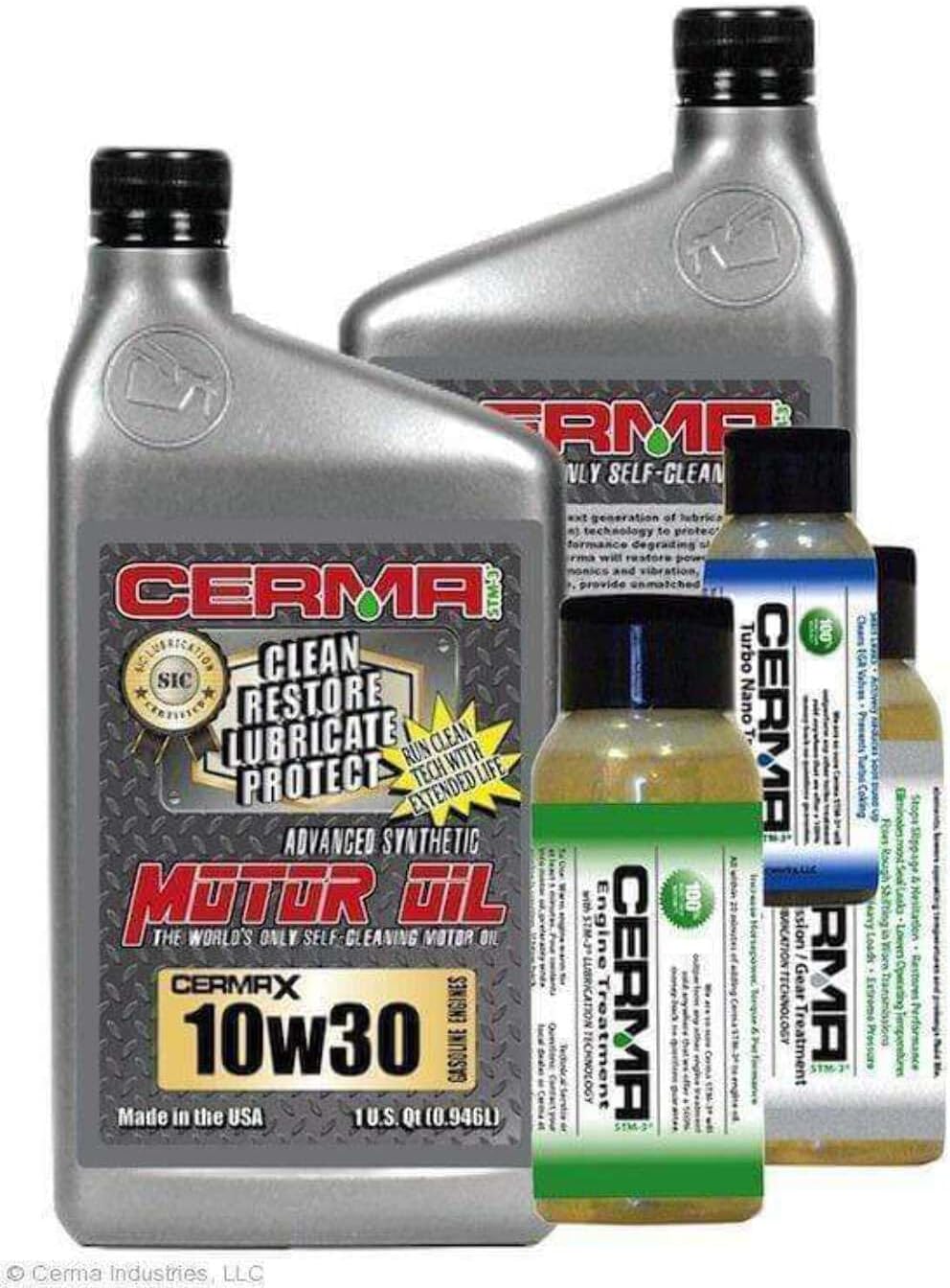 Cerma Performance-Racing Value Package with Manual Transmission 2oz Yes - Add Turbo-Induction Treatment 1 oz for auto 10 Quarts 10w30 Performance Package