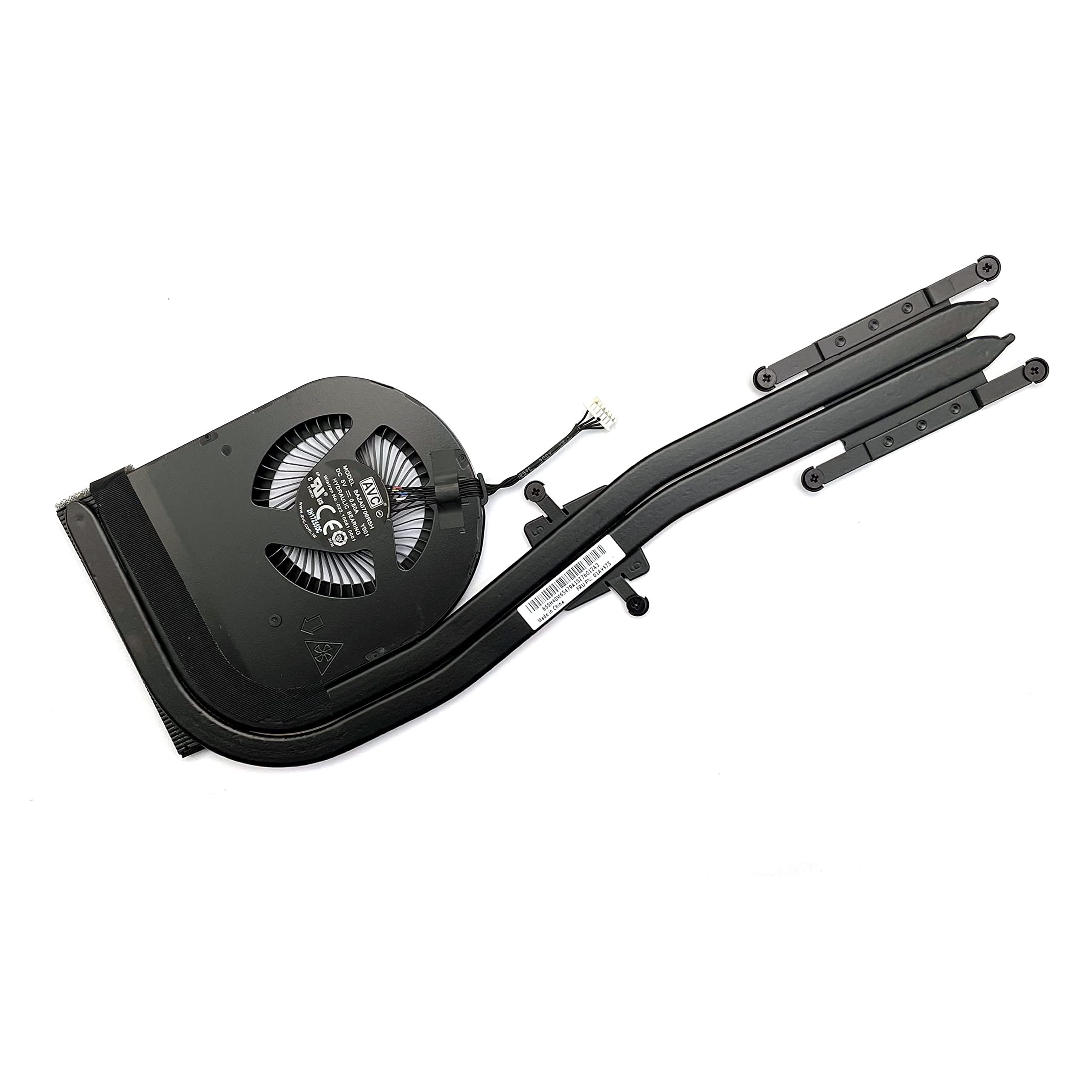 New Genuine CPU Cooling Fan with Heatsink Compatible with Thinkpad T570 P51s Discrete Graphics Version 01AY475 01AY474-image-37