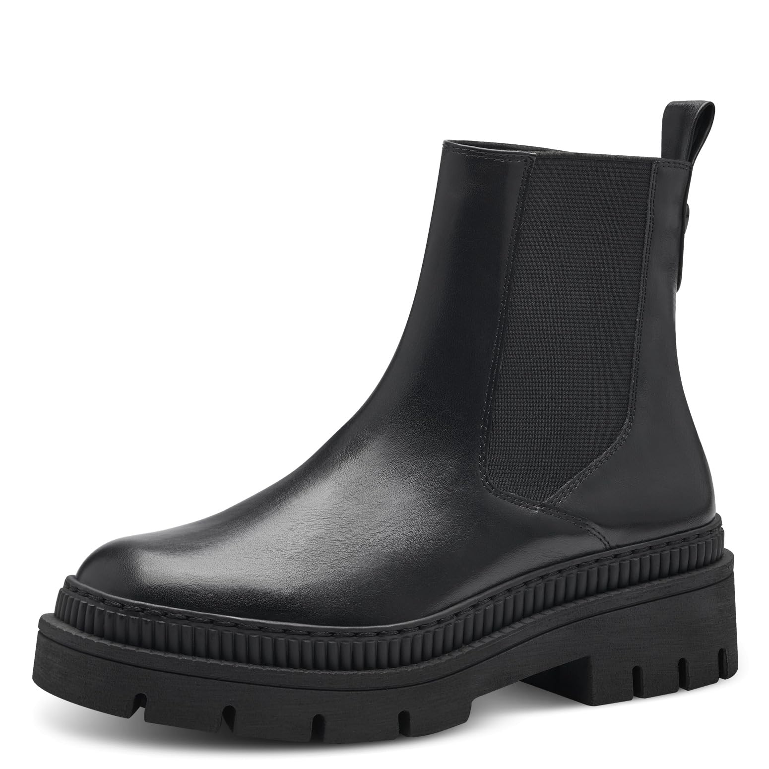 MARCO TOZZI Women's 2-25822-41 Chelsea, Black, 5