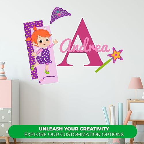 Miniatura 2 de EGD Decoración de pared para niños con nombre personalizado y letra inicial de Yoyo CoComelon | Serie EGD X CoComelon | Calcomanía de pared