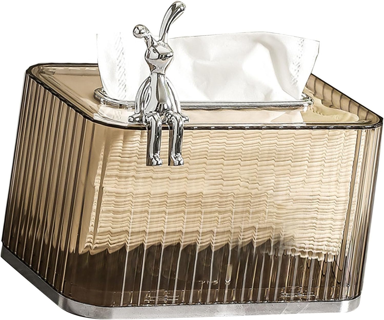 Spring Tissue Holder, Convenient Home Napkin Holder Lightweight Auto Lifting Easy To Use for Bathroom (#5)