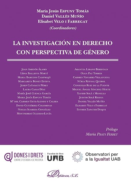 Portada de Investigacion en Derecho con Perspectiva de Genero la