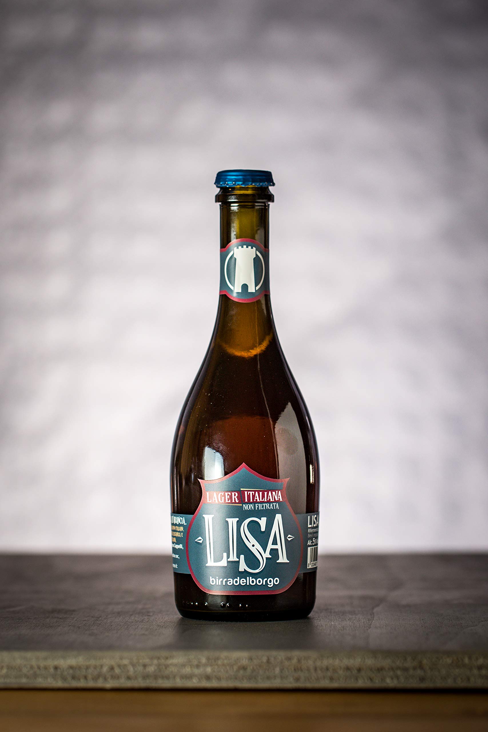 Birra Del Borgo Lisa, Birra Bottiglia - Pacco da 12x50cl