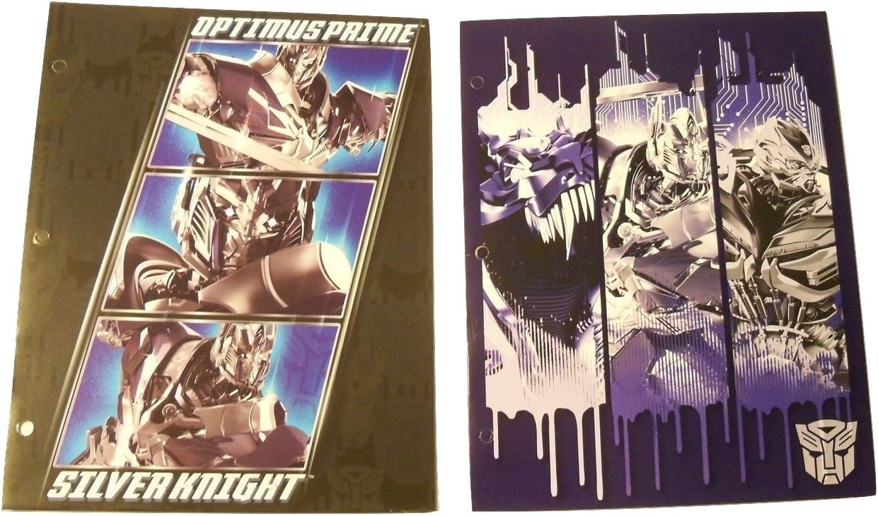Skyhigh International Transformers Age of Extinction 2 Folder Set ~ Power Forward, The Power to Transform