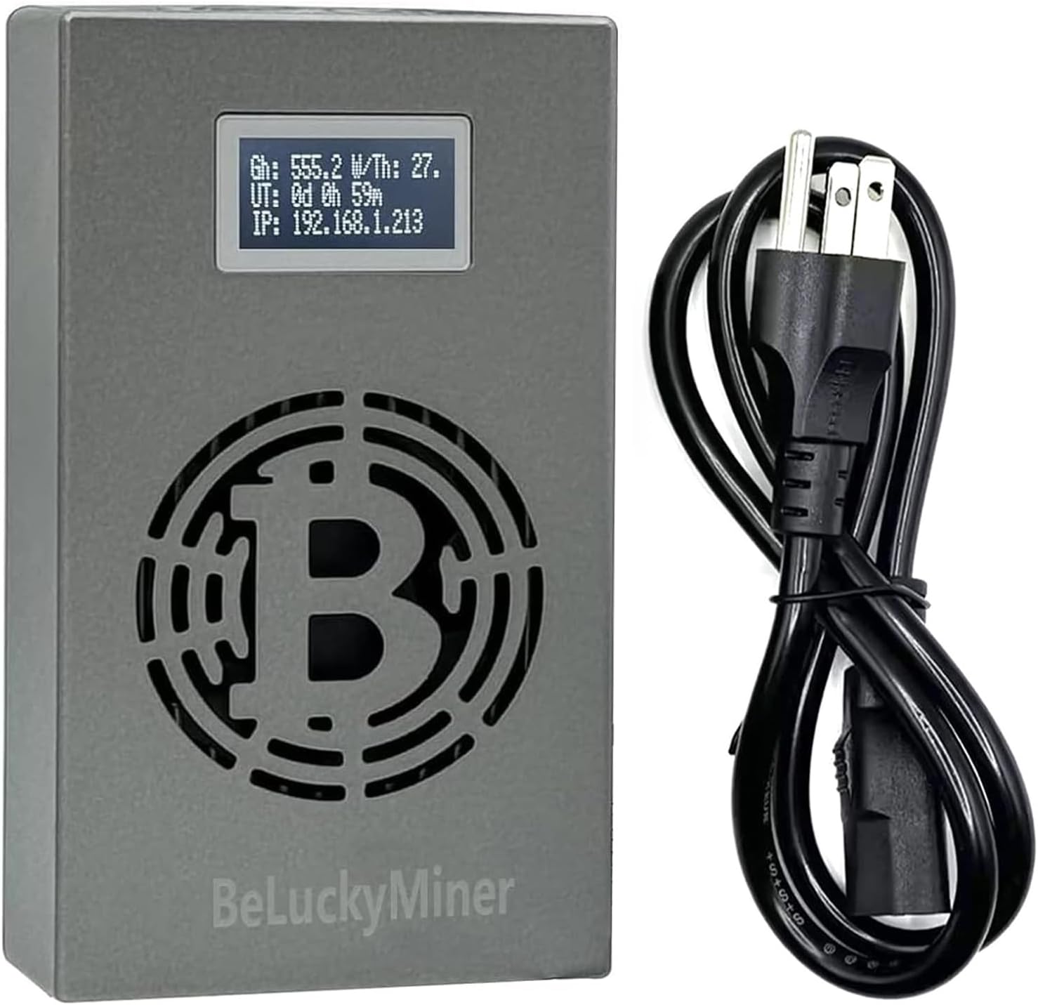 Amazon.com: BeluckyMiner Bitcoins Miner Crypto Lottery Mining Machine ...