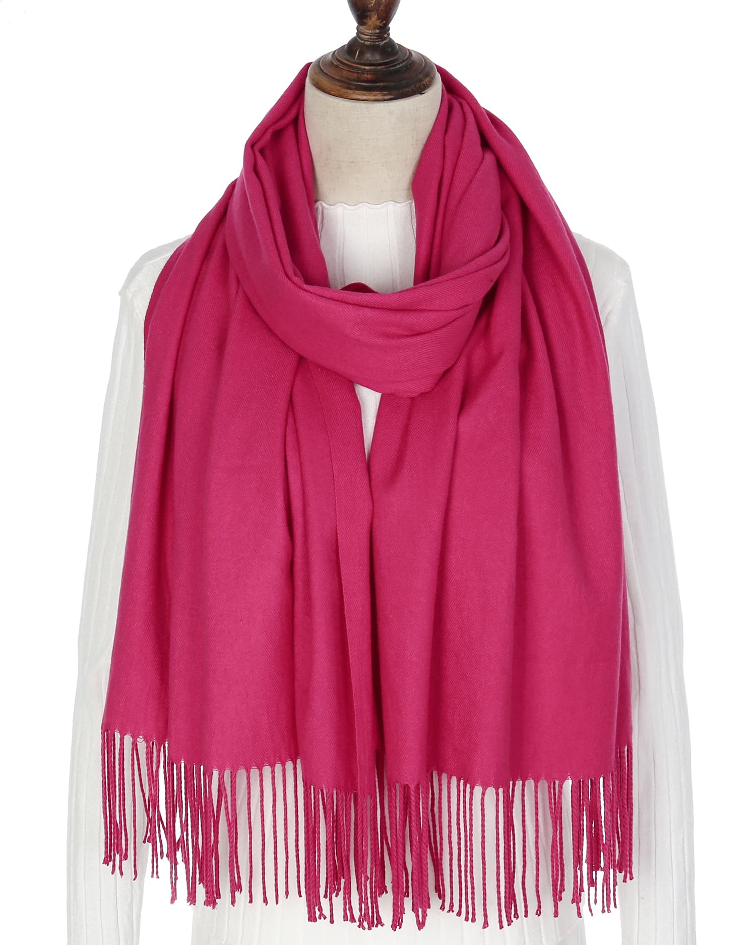 SWAT PANY Scarfs for Women Pashmina Shawls and Wraps for Women Wedding Ladies Scarf for Winter