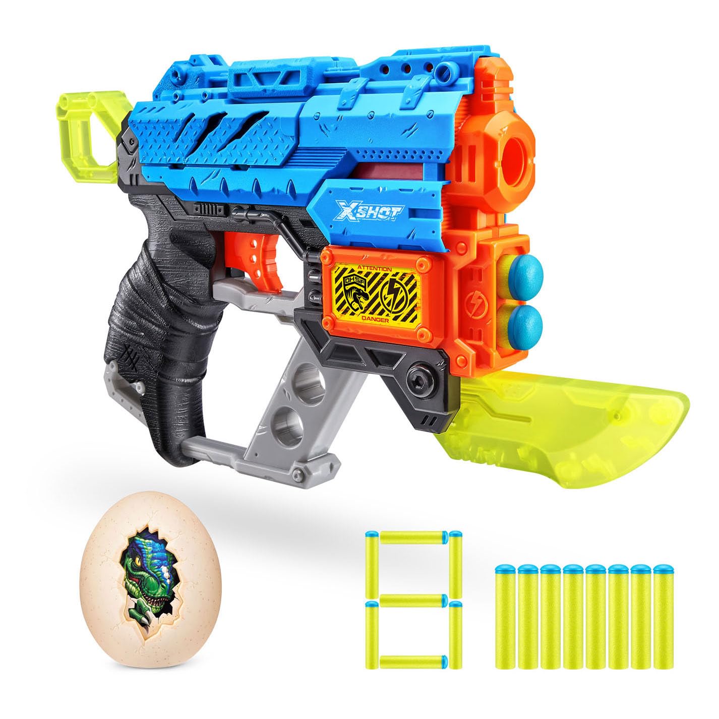 Zuru antsy labs X-Shot Dino Attack Extinct Blaster (8 Darts, 1 Egg) by
