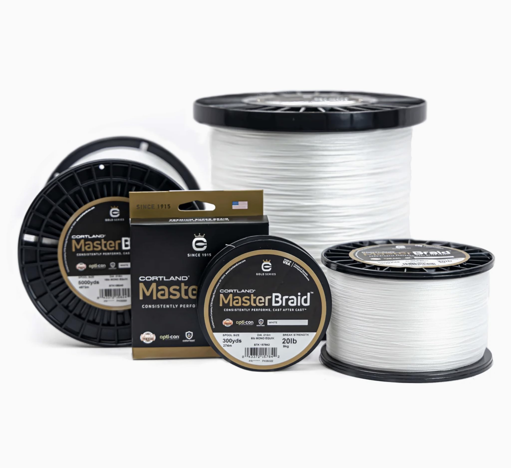 Master Braid White 10 300 Yards