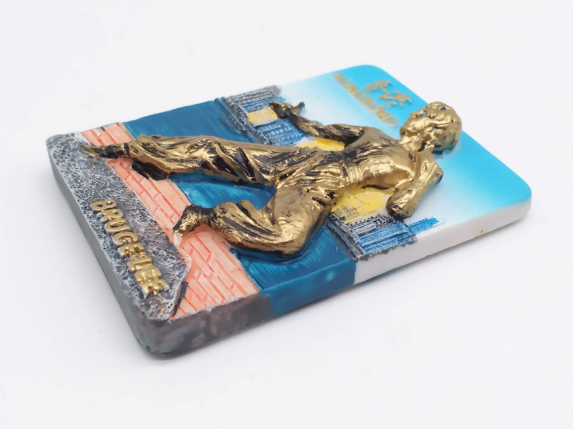 Amazon.com: 3D Bruce Lee Hongkong China Fridge Magnet Travel 