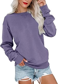 ladies lilac sweatshirt