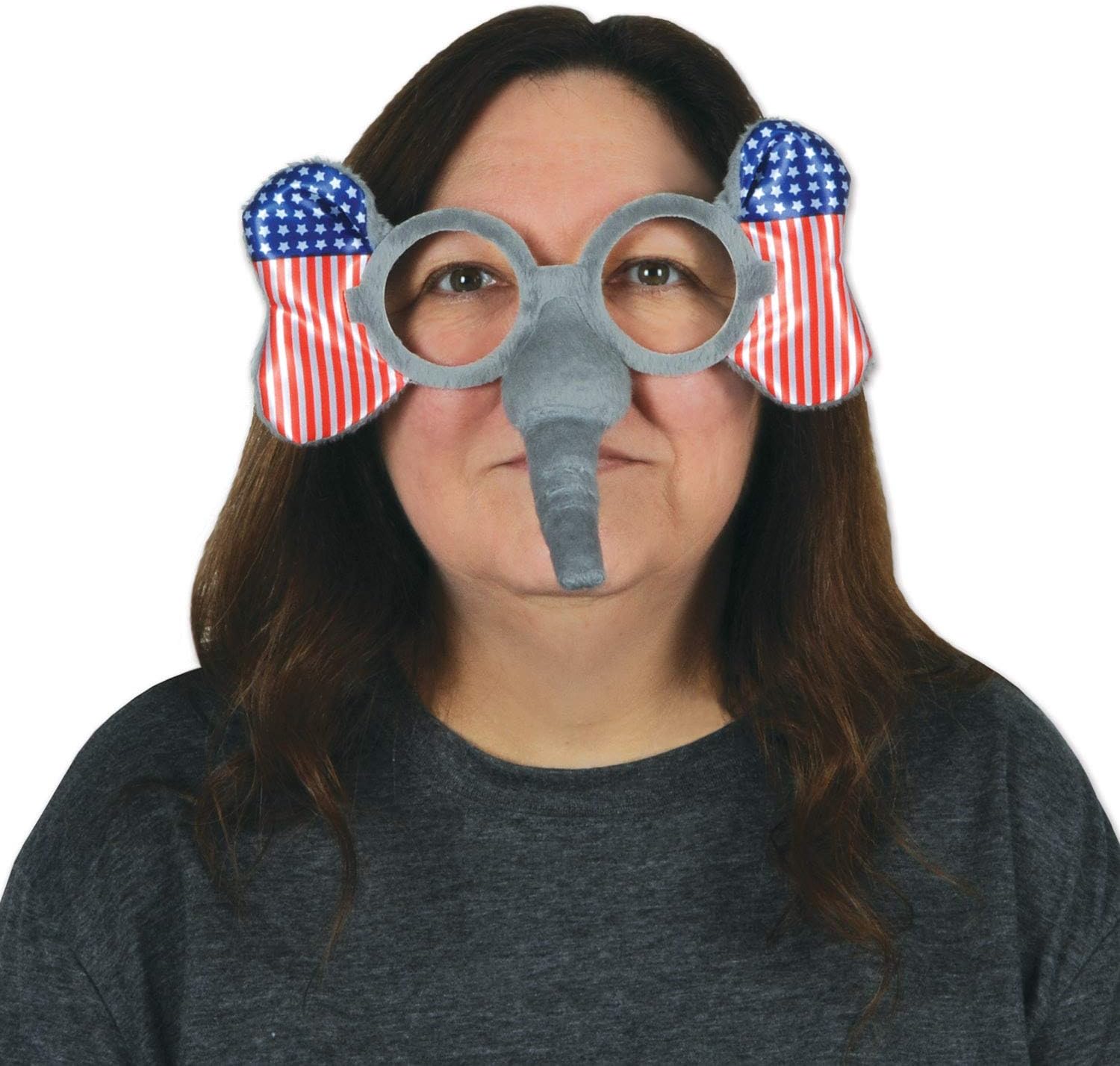 Beistle Patriotic Glasses, Political Costume Accessories, Election Day Party Supplies, Fourth of July Novelty Decorations