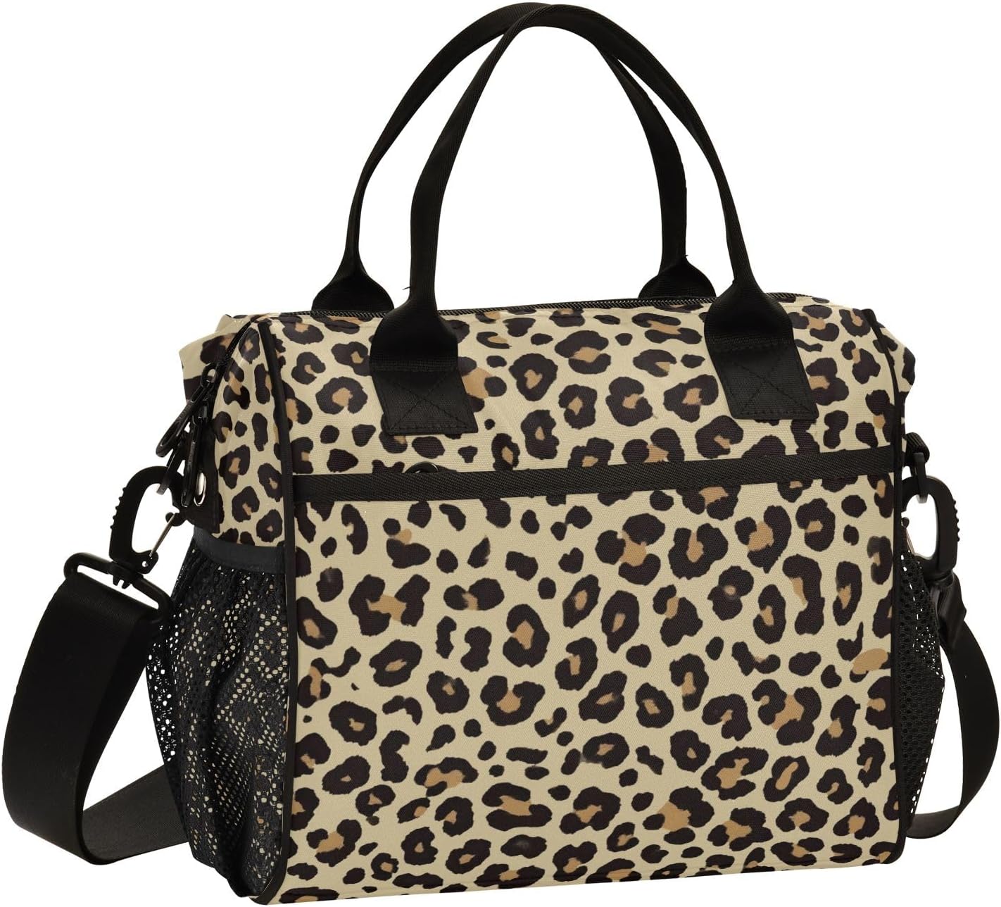 Large Lunch Bag, Insulated Lunch Box Portable Cooler Bag Tote Bag for Students Adults School Office Picnic Hiking