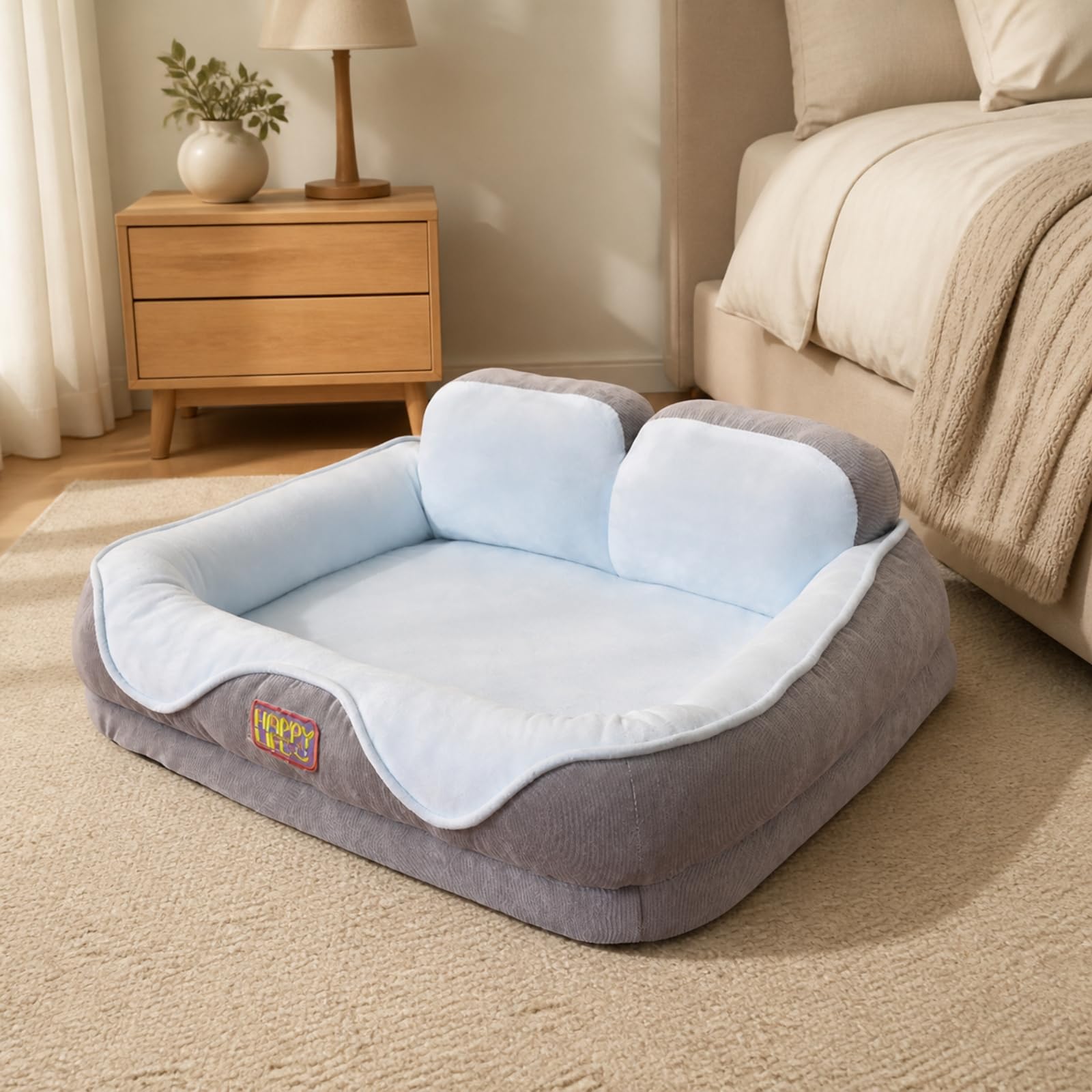 Cama Rectangular para s Cómoda | Ortopédica, Cama para s con BOR, Interiores, Sala Estar, L