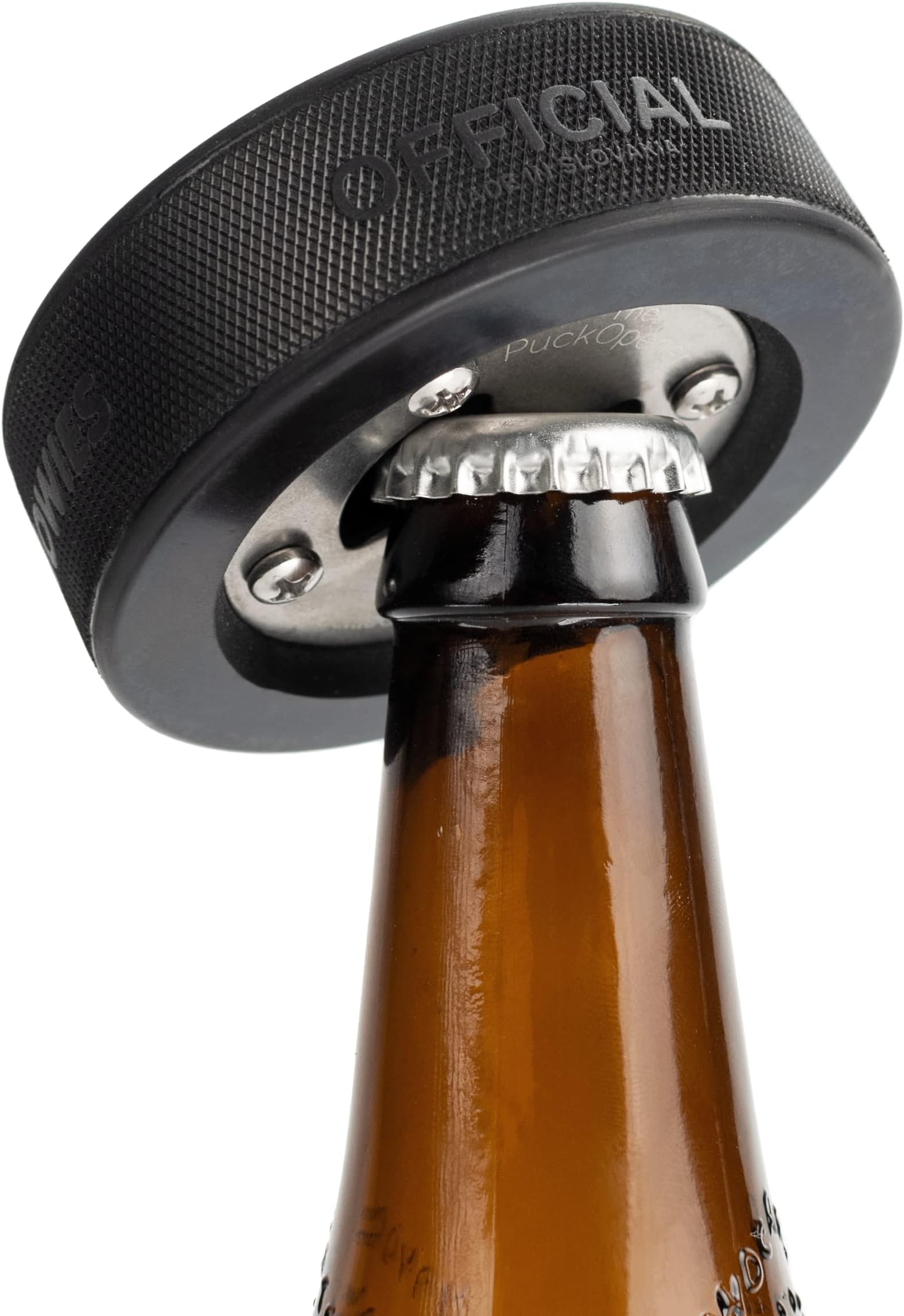 Hockey Puck Bottle Opener