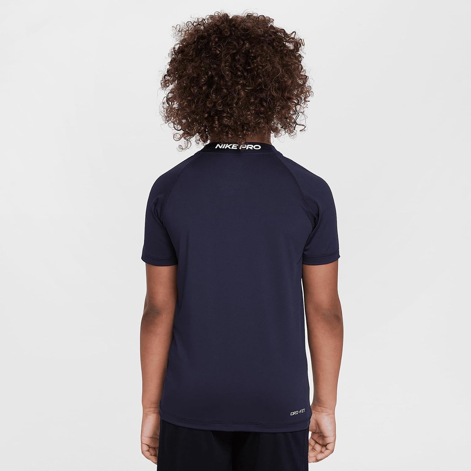 Nike Dri-FIT Pro Little Kids' Short Sleeve Top (86M786-023, Black)