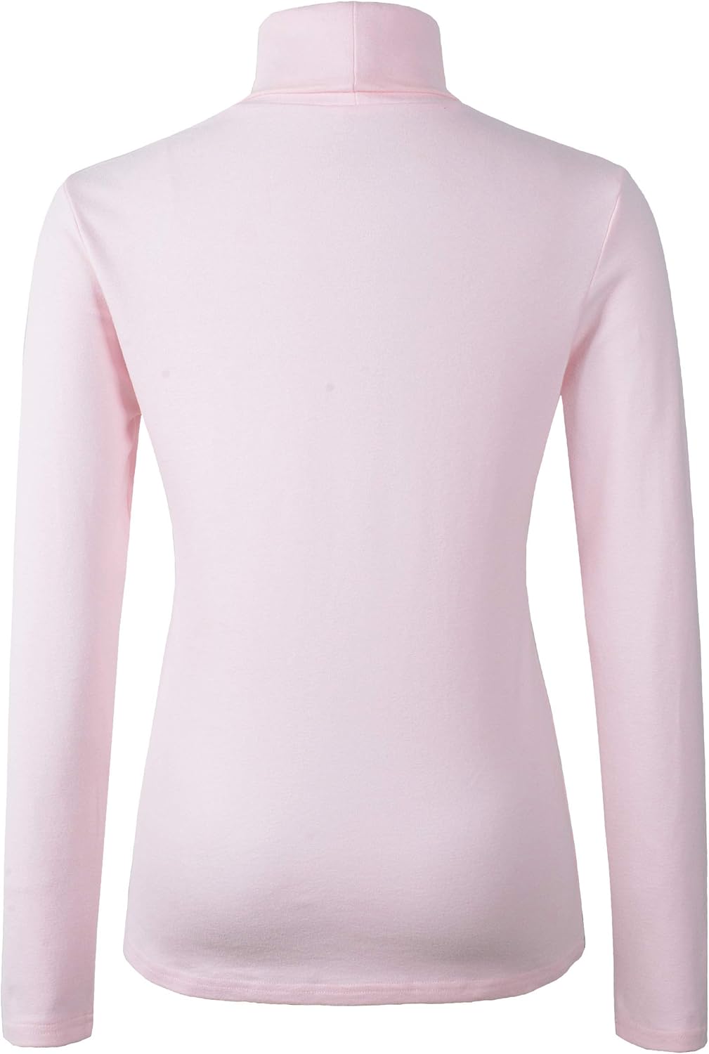 Women's Soft Cotton Turtleneck Top Basic Pullover Sweater