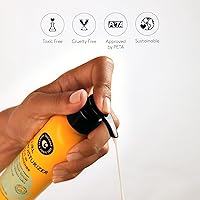 Vista 6 de COCUNAT - Crema hidratante para rizos sin enjuague - Método rizado Paso 1 Crema de peinado - Desenreda, hidrata y prepara rizos - Define y controla