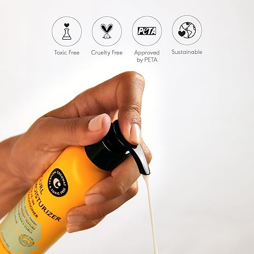 Miniatura 6 de COCUNAT - Curl Moisturizer Leave-in - Gel para el cabello rizado - Desenreda, define e hidrata los rizos - Rizo flexible, brillante y suave - Método