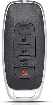 SUPALAND Key Fob Keyless Entry Fits for Nissan Versa Sentra 2023 2024 2025 Remote Control Key Replacement FCC ID KR5TXPZ3 PN285E3-6LY5E, S180146126 5-Button