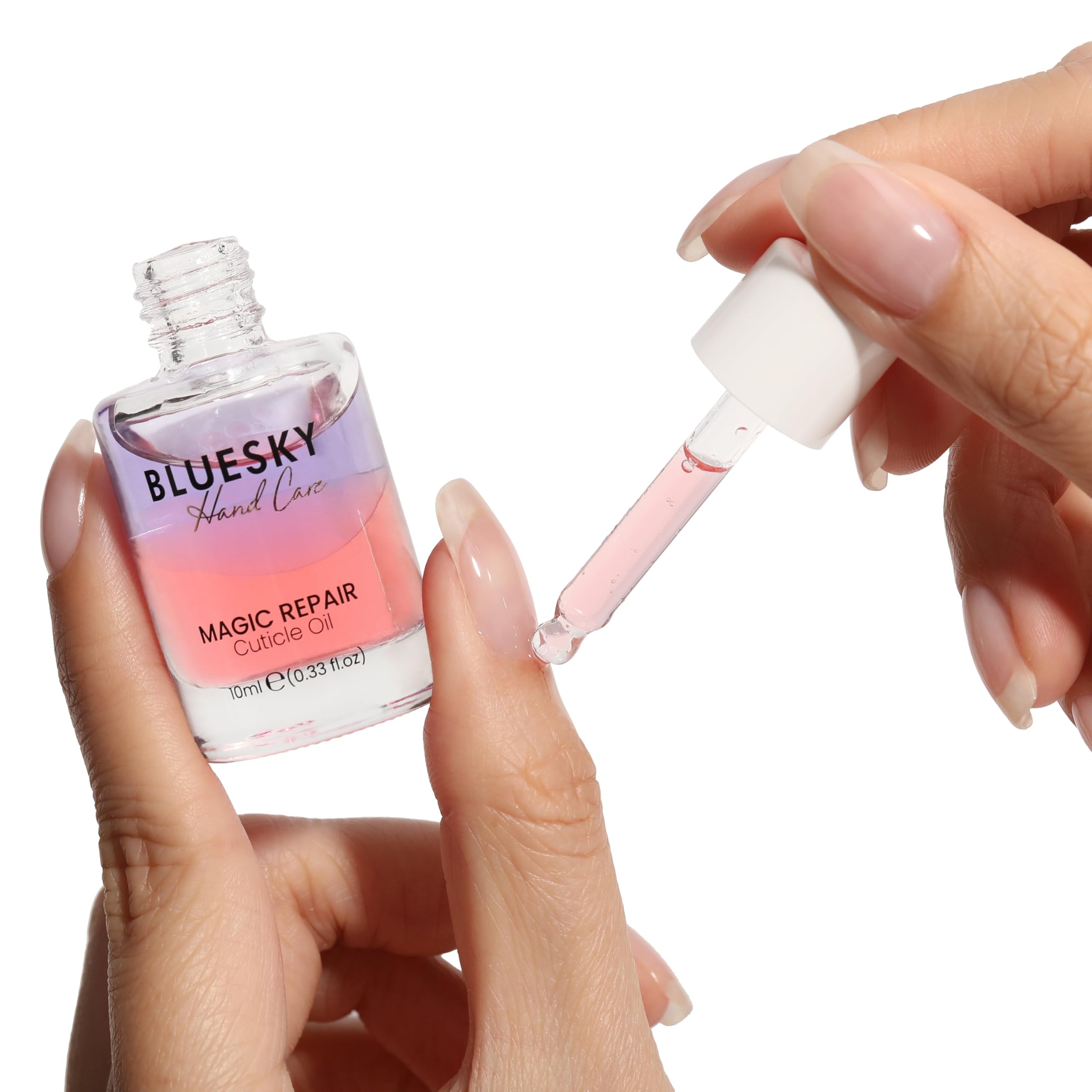 Bluesky Magic Repair Cuticle Oil for Nails 10ml, Dual-Phase Nail Oil Formula - Image 3