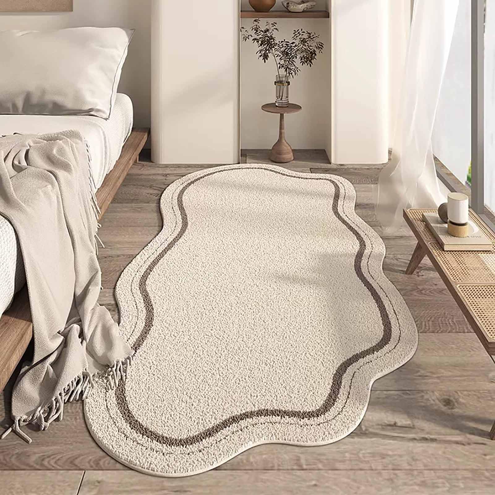 Tapis moderne antidérapant nuage TY&WJ pour sécuriser et décorer le salon