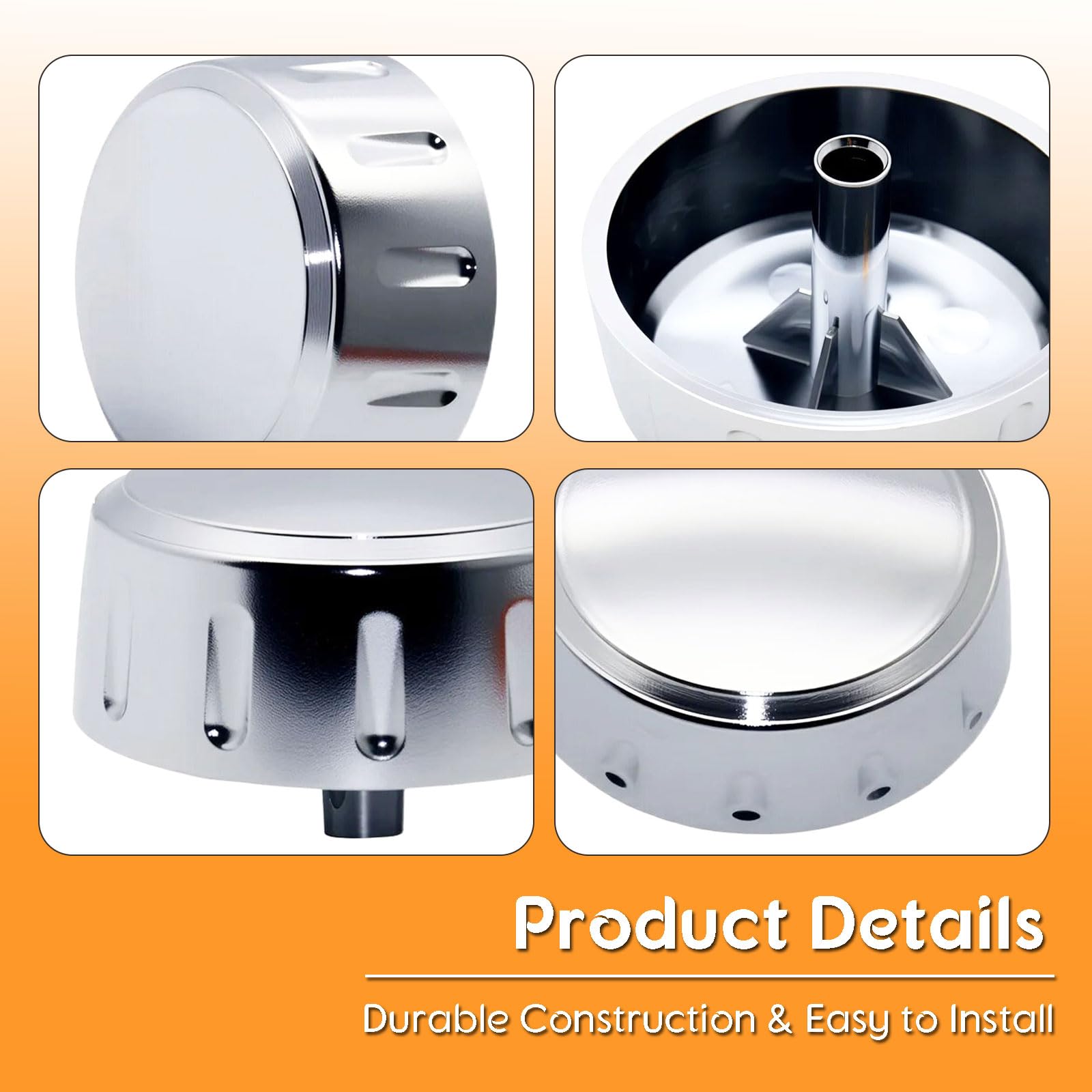 Paquete de 2 pomos de control de secadora de ropa compatibles con GE GFW450SSM1WW GFW450SPM1DG GFDS170GH0WW, WE01X21167 WH11X23474 Pomo de lavadora de repuesto para PS11725223 AP5986370 4392876 (2) PC