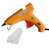 THEMISTO – built with passion THEMISTO 80W Glue Gun with 5 Hot Melt Glue Sticks/with Triple Power Rapid Heating