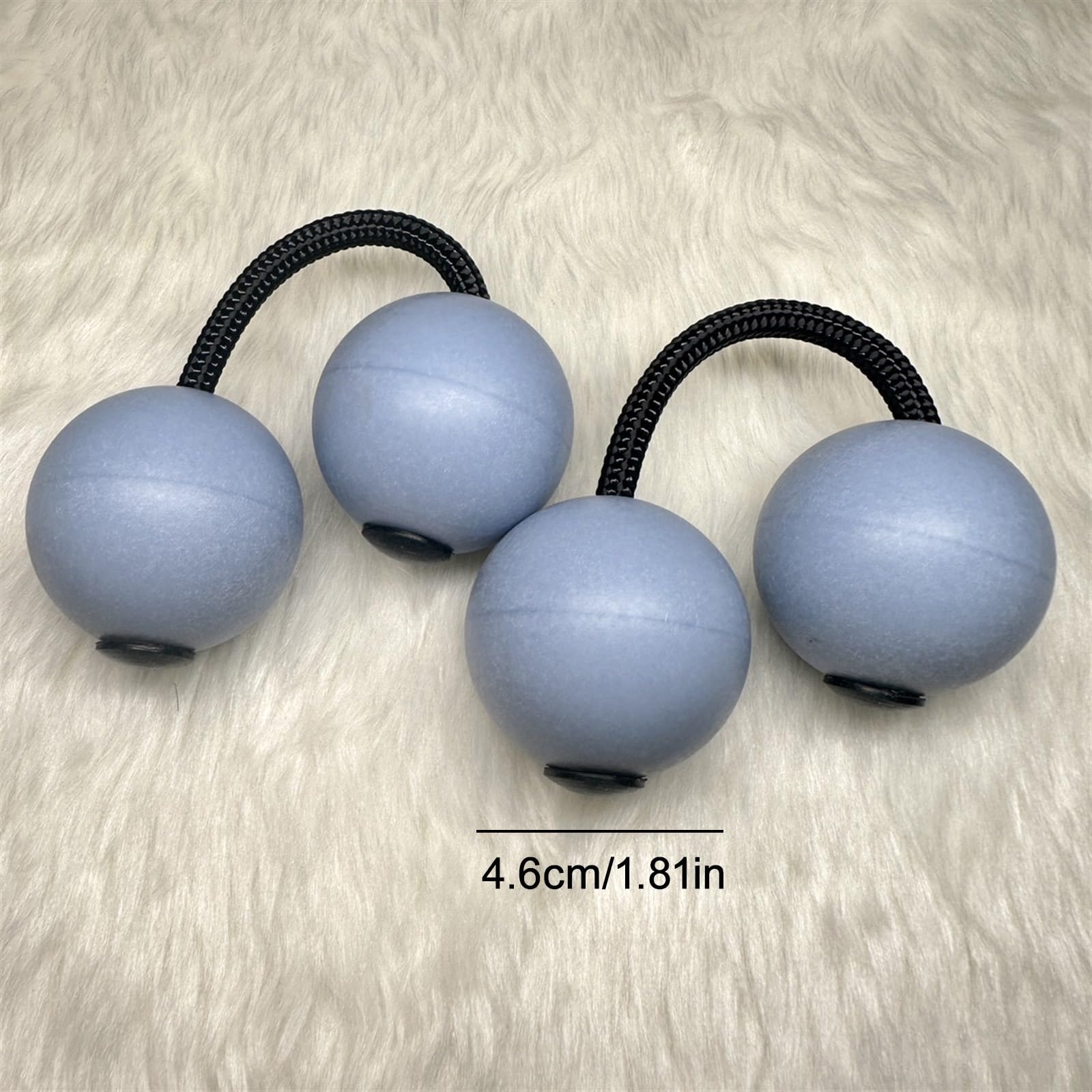 2 Piezas Ajustable Asalato Instrumento Africano Kashaka Amantes de la Música Aslatuas para Fiestas de Cumpleaños Actuaciones Rhythmic Ball(Azul)