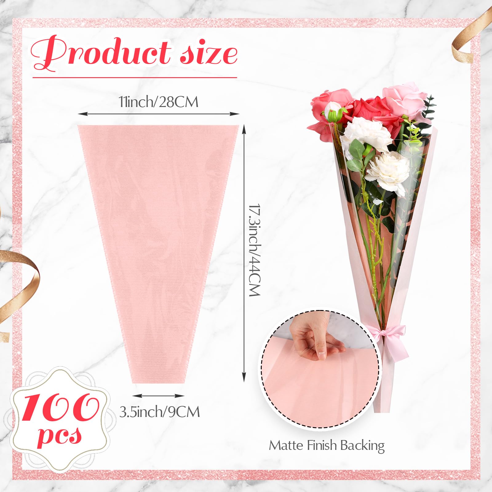 Vanhench 24"x2520"(210') Black Solid Color Wrapping Paper, Art Kraft Construction Paper For Bouquet Flower Crafts, Packing, Poster, Bulletin Board, Floor Covering & Table Runner