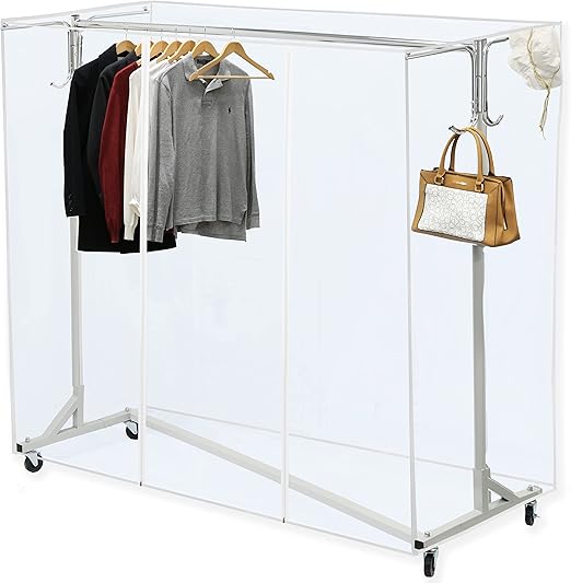 SimpleHouseware Commercial Grade ZBase Heavy Duty Clothing Rack,181