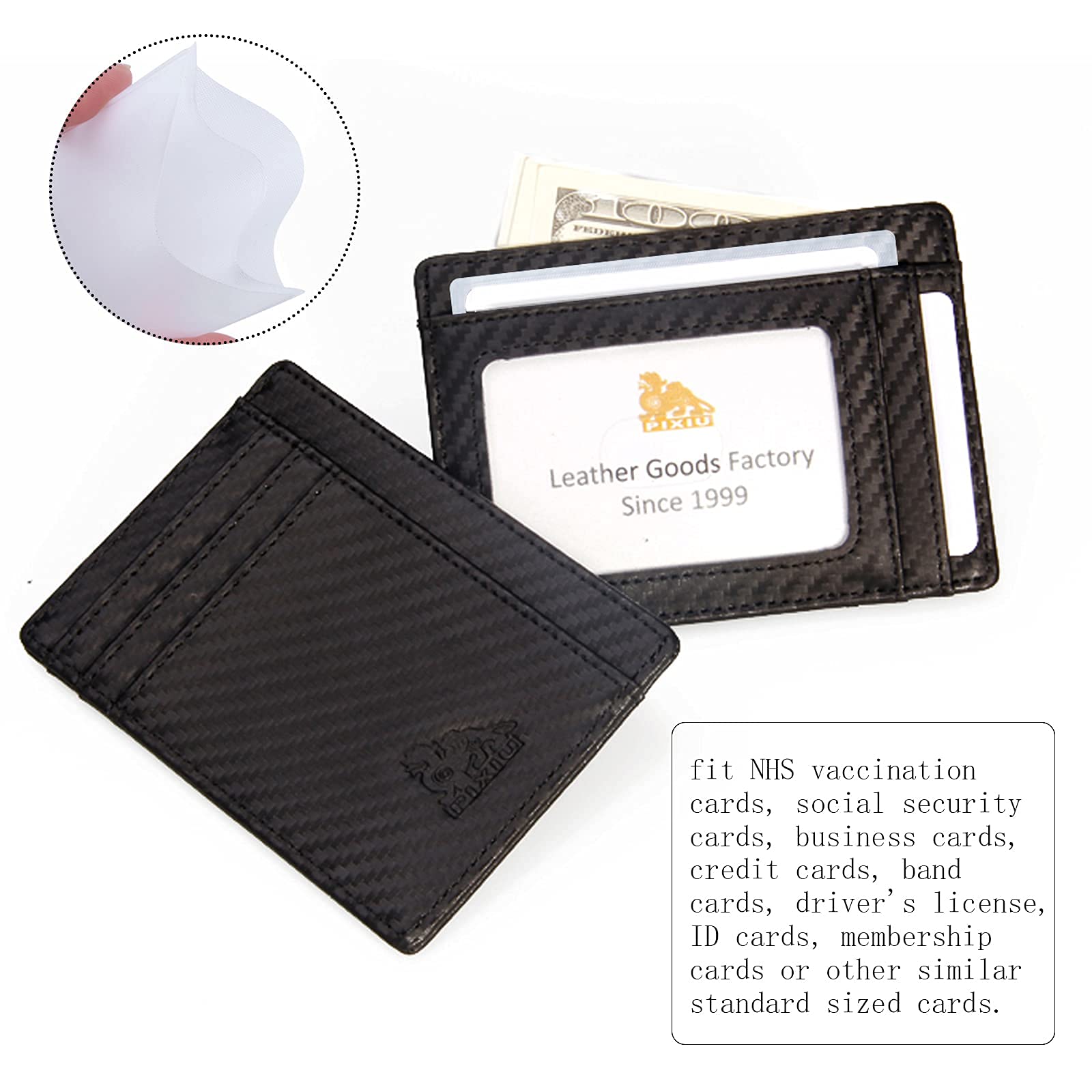 Plastic Card Wallet 10 Pack Clear PVC Card Holder Sleeves | Waterproof Protector For Social Security, Medicare, Credit & ID Cards Plastic Card Wallet 10 Pack Clear PVC Card Holder Sleeves | Waterproof Protector For Social Security, Medicare, Credit & ID Cards