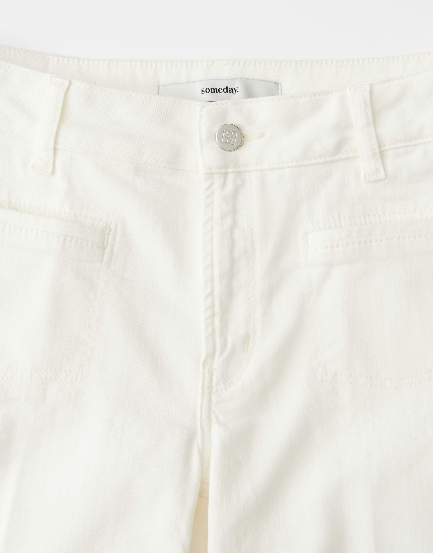 someday Damen Flared | Carie French Flared Jeans aus BCI Cotton Mix Mid Rise