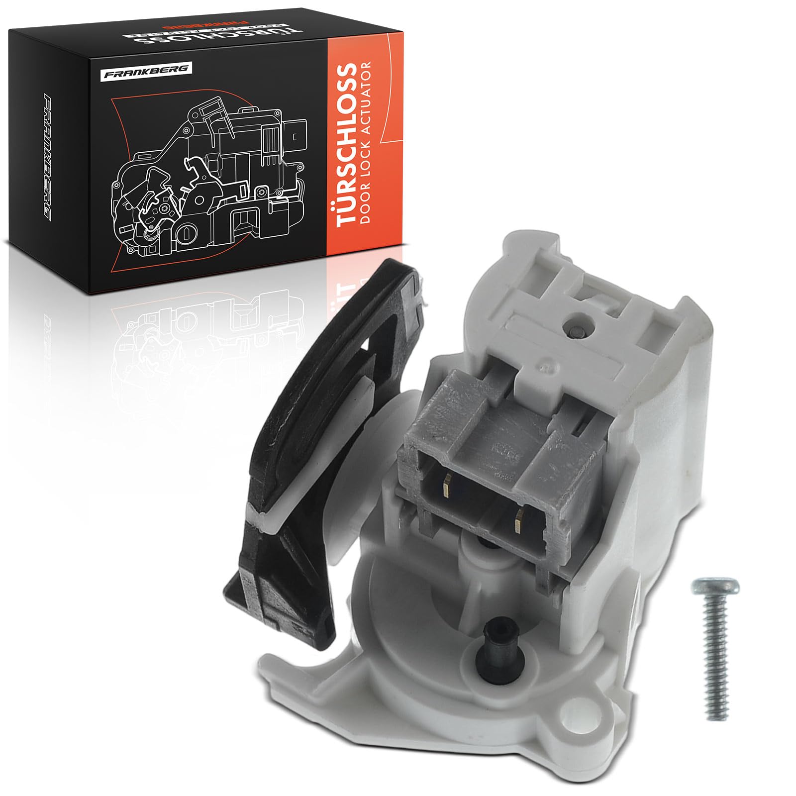 Frankberg 1x Cerradura de puerta Cierre del portón trasero Compatible con Clio II BB0 1 2 CB0 1 2 SB0 1 2 M.e.g.a.n.e I BA0 1 JA0 1 Twingo I C06 Sustituir# 8200060917