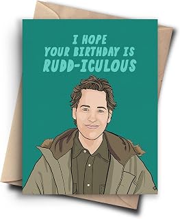 Funny Paul Rudd Birthday Card for Him - Sarcastic Birthday Card for Bestfriend