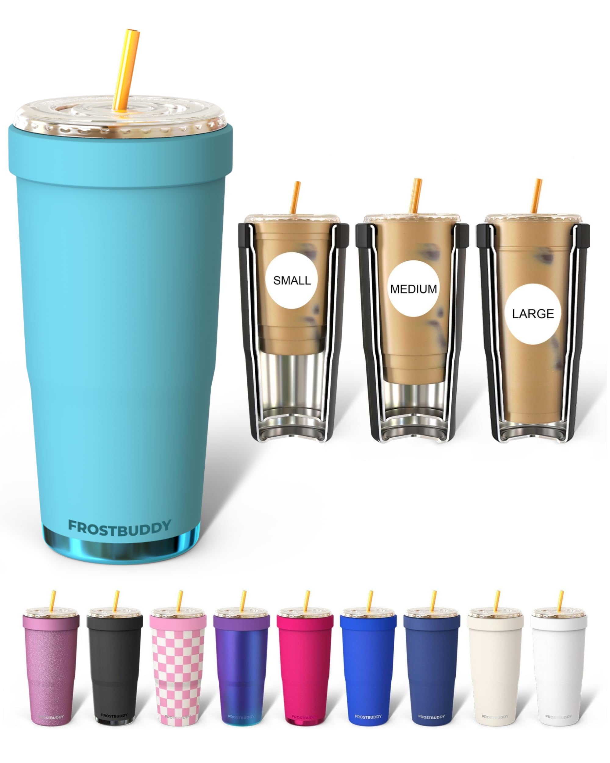 Frost Buddy Togo Buddy 30oz Tumbler - Spill-Proof Flip Lid (Tidal Teal)