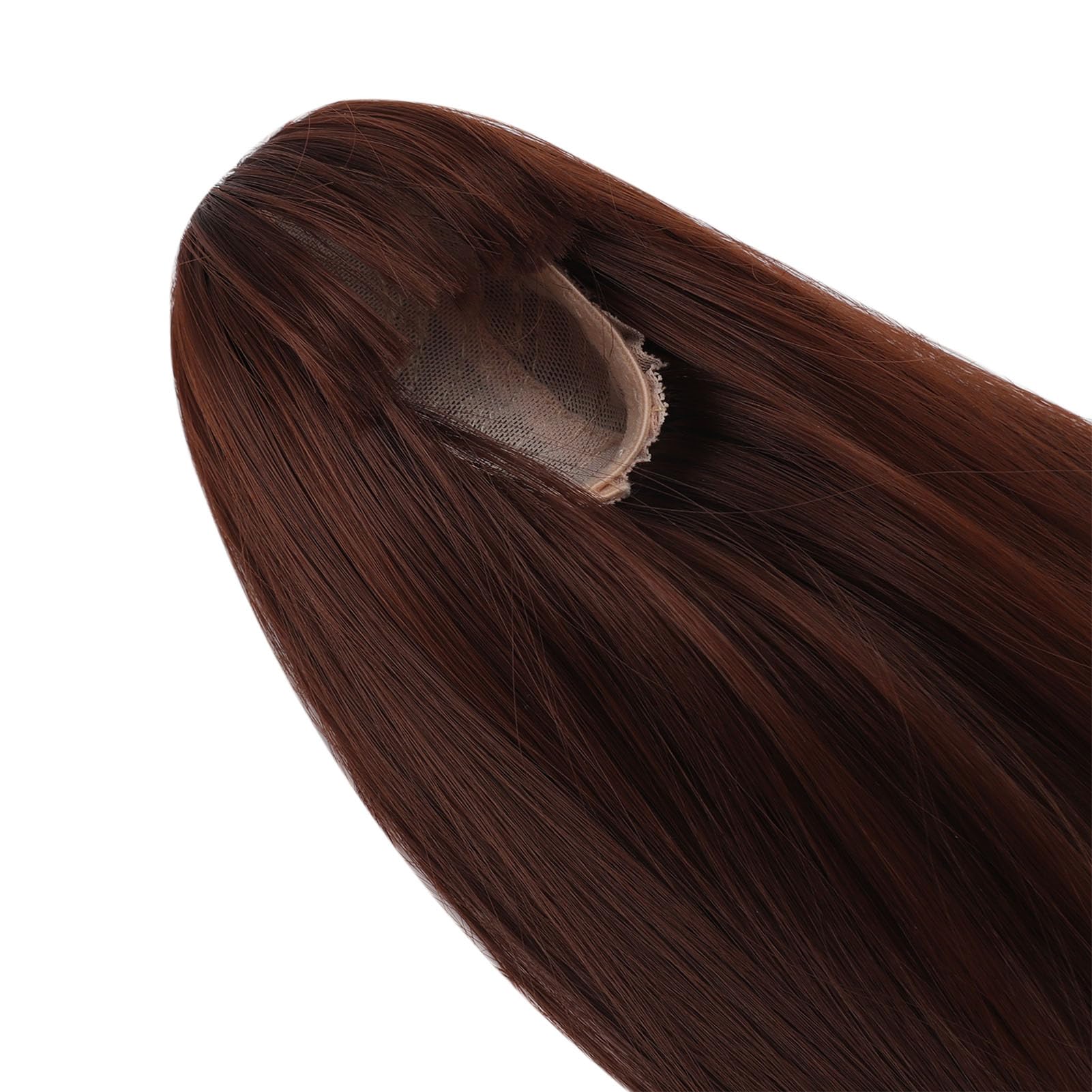 Yctze Parrucca da Bambola 1/4 Dritta con Frangia da 7 a 8 Pollici Cuoio Capelluto Simulato Seta Ad Alta Temperatura Snodabile Capelli per Bambole Arti, Artigianato e Cucito/artigianato/creazione di