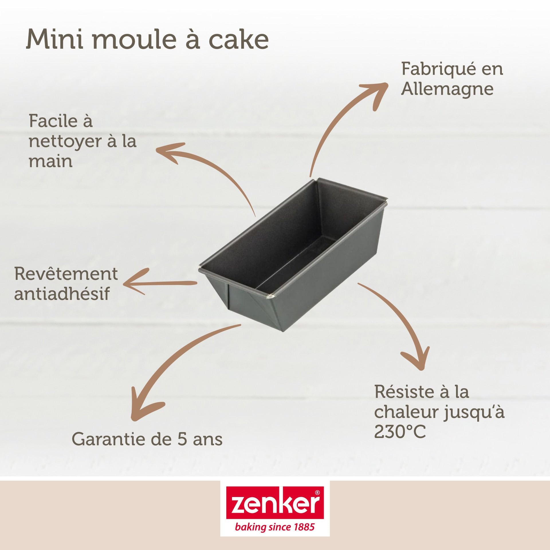 Personaliseerbare diepe ronde taartvorm / bakvorm - 30 cm - PFAS-vrij