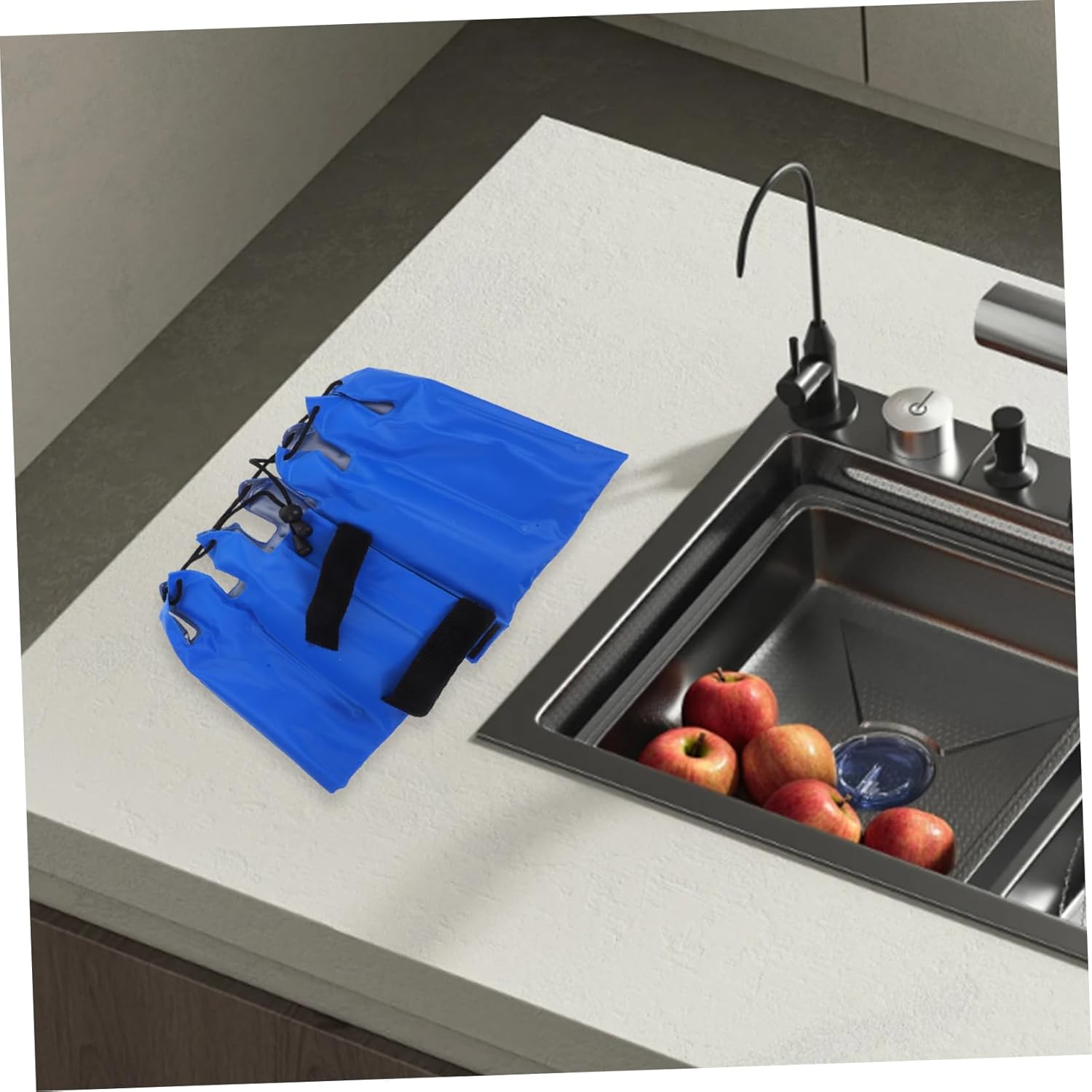 Chef Ice Cube Bag Portable Insulation Bag for Freezer Leak Proof Gel Instant Ice Pack for Outdoor Travel Reusable Small for Baking and Cooling