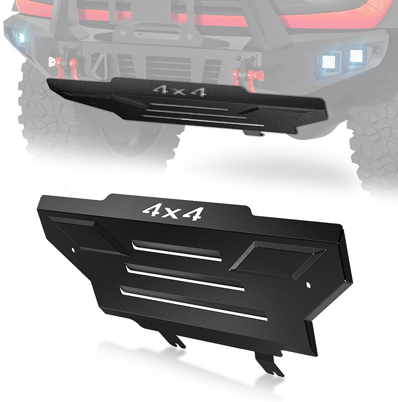for Ford Bronco Front Skid Plate Steel Bumper Cover Compatible with 2021 2022 2023 2024 2025 2026 Ford Bronco 2 Door & 4 Doors, Bolt-on Lower Guard Plate Off-Road Engine Protection