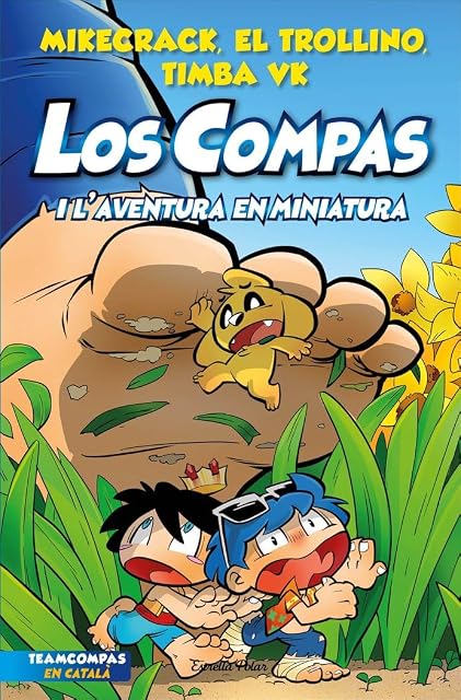 Portada de Los Compas 8. Los Compas i l'aventura en miniatura