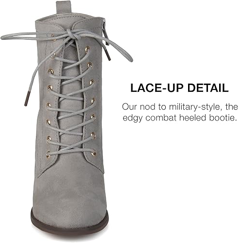 Miniatura 3 de Journee Collection Botines de tacón grueso para mujer