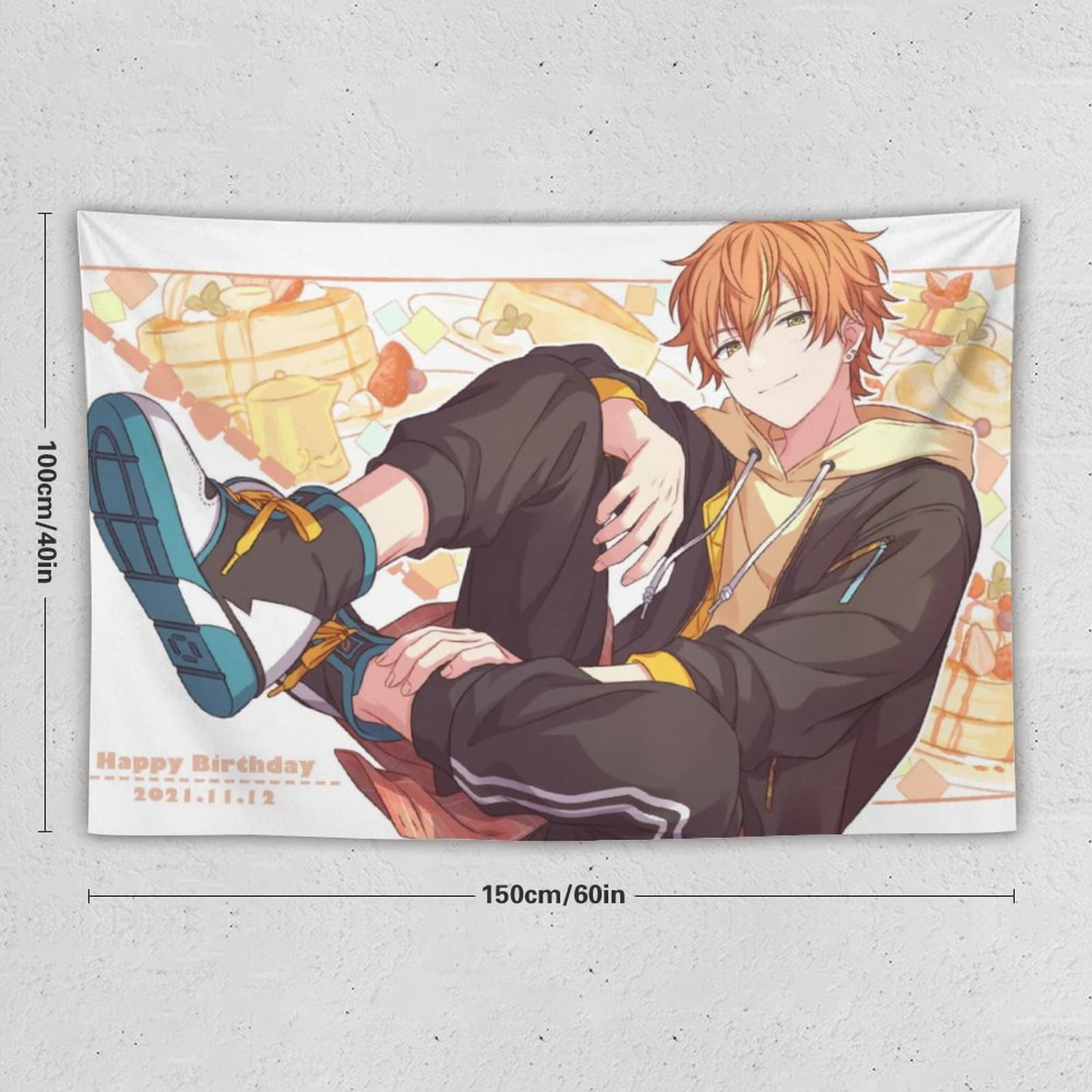 Amazon.co.jp: 東雲 彰人 タペストリー かわいいアニメ柄 壁布ポスター