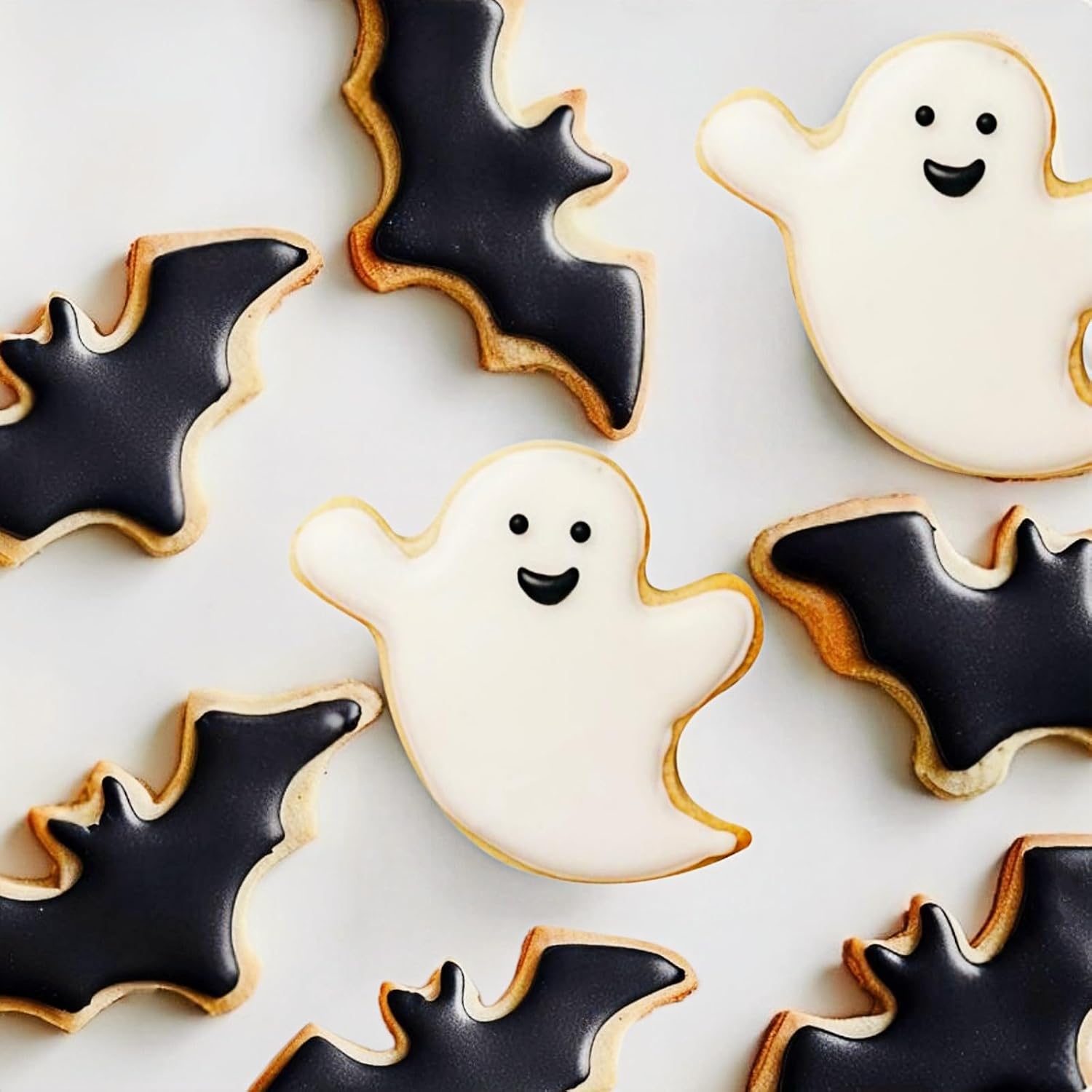 Large Halloween Cookie Cutter 3 PCS, 3.5'', 3,75'', 4.75''