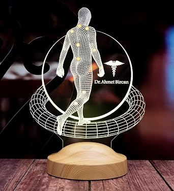 Physical Therapy Doctor, Physiotherapist, Orthopedic Doctor Gift 3D Led Lamp