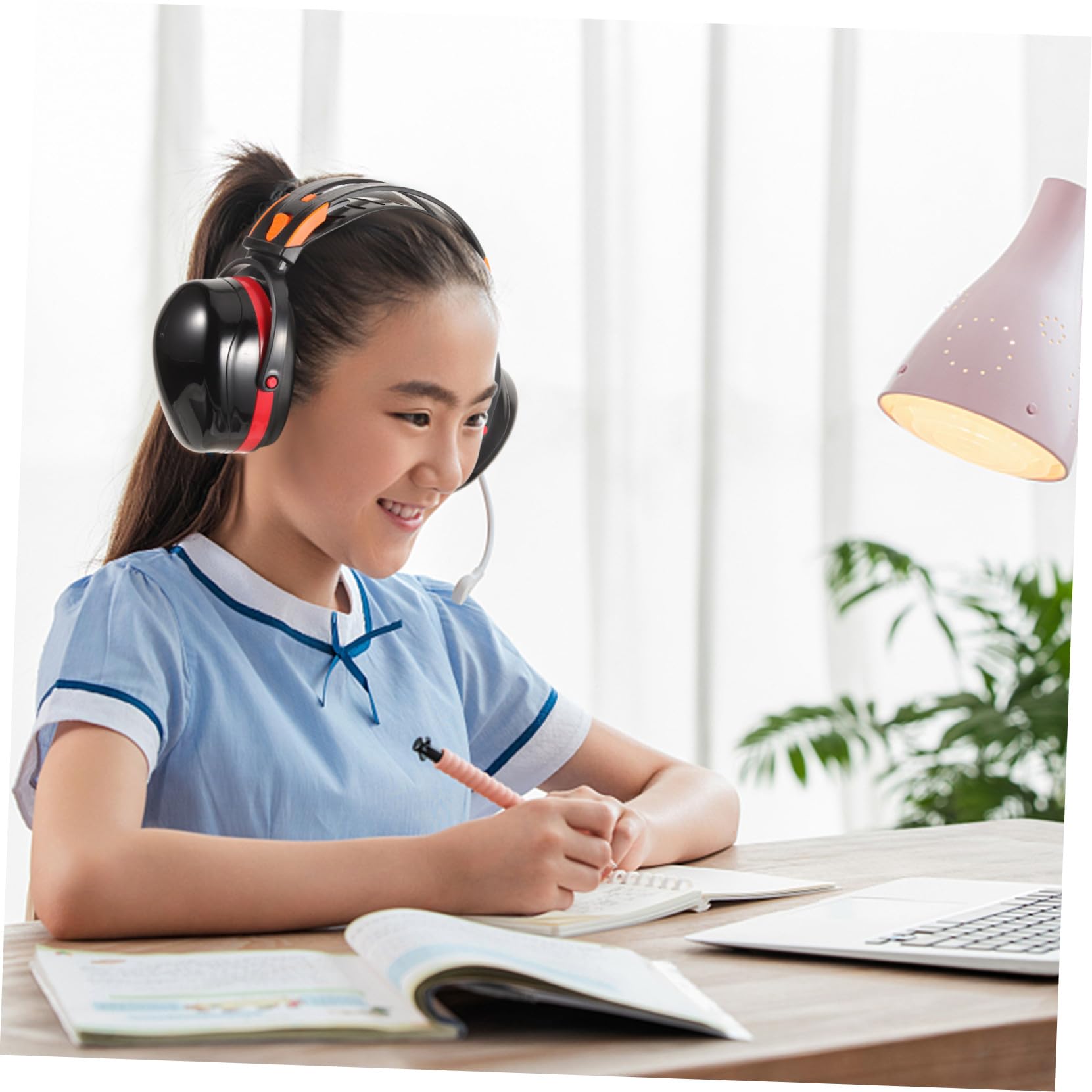 Housoutil 3 Piezas orejeras insonorizadas cubierta protectora para los para los con cordón auriculares con cancelación de ruido auriculares antiruido auriculares cable