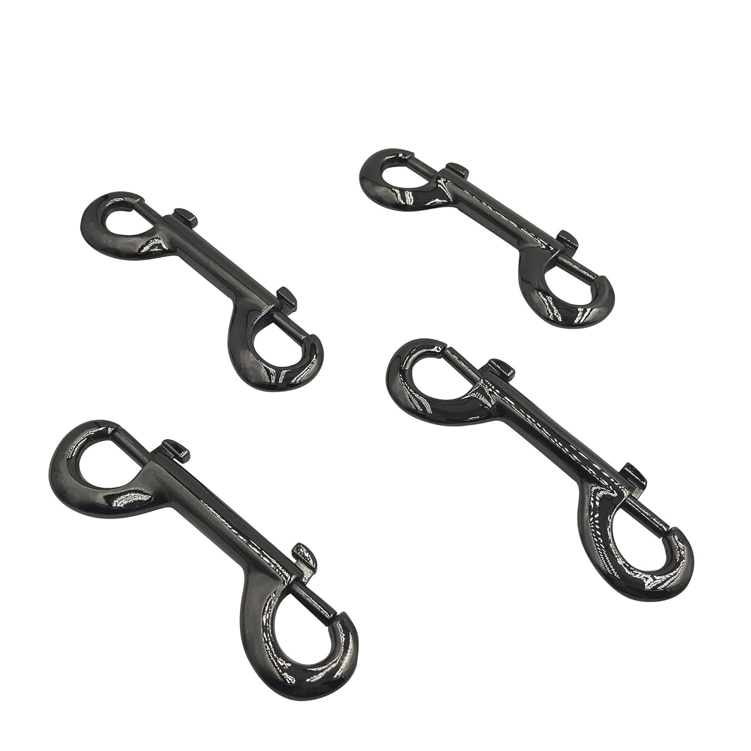 4 Pack 3.9" Double Ended Bolt Snaps Hook,Zinc Alloy Trigger