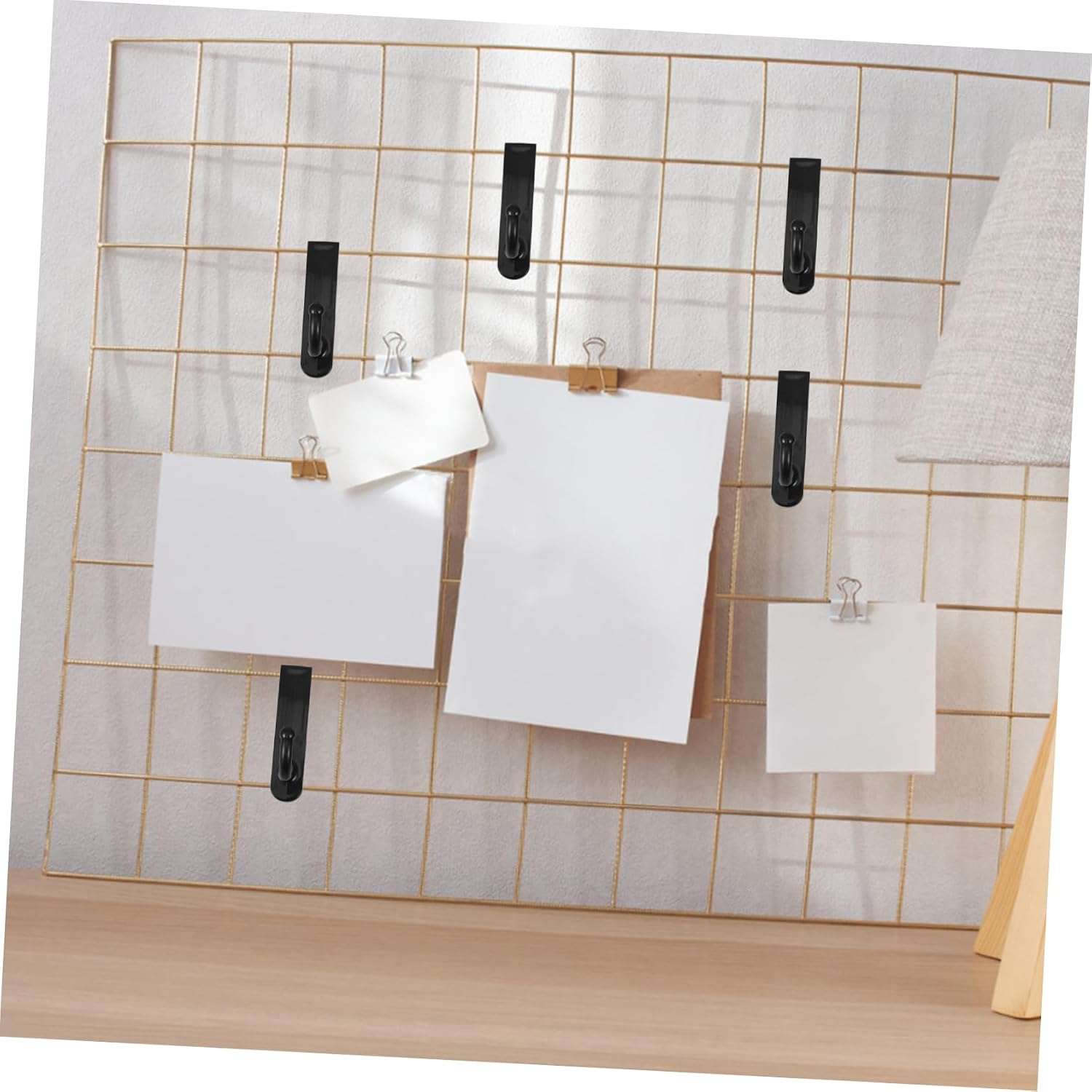 MAGICLULU 24pcs Pegboard Hooks for Hanging Tools Matte Wall Hooks for Hanging Wall Hangers Without Nails Accessories