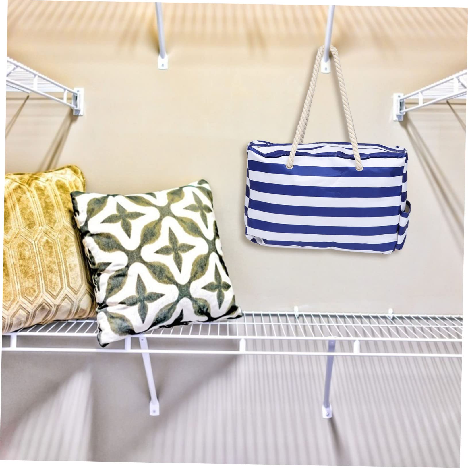 FOMIYES 1 Pieza Bolsa de Playa Grande para Tote Práctica de Verano Rápido Esenciales Diseño Elegante para Piscina y Gimnasio Azul