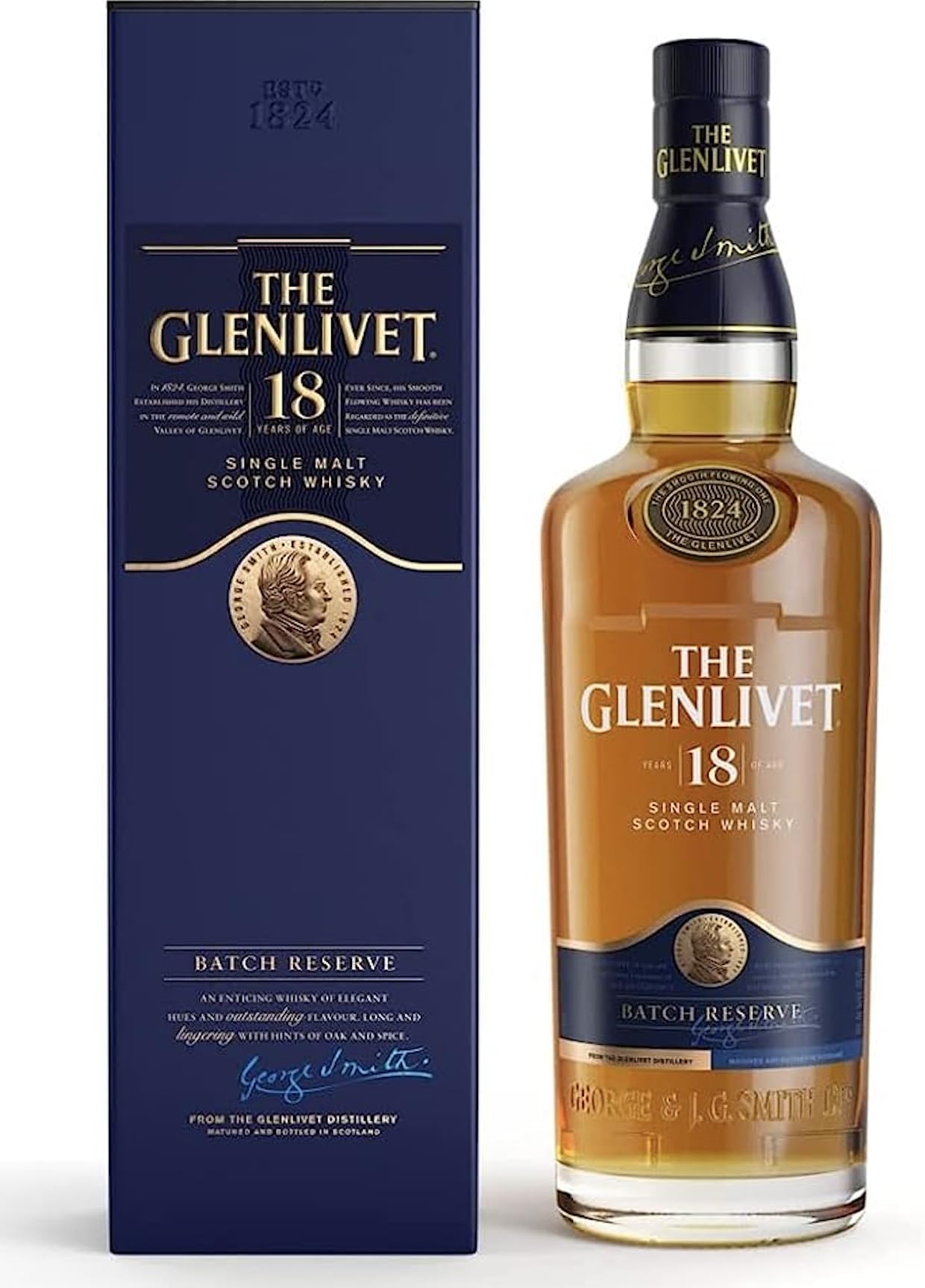 ウイスキー THE GLENLIVET 18 Whisky The Glenlivet 18 Anos 750ml | Amazon.com.br