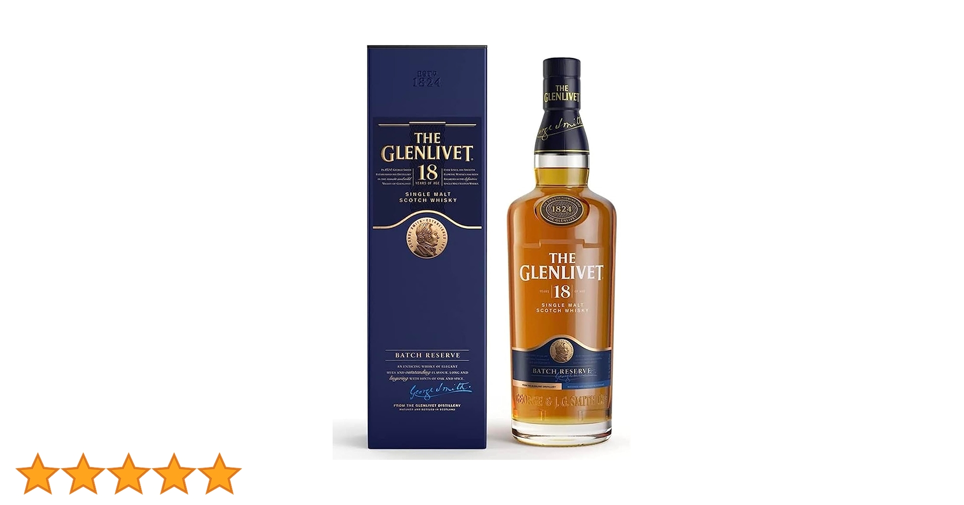 Whisky The Glenlivet 18 Anos 750ml | Amazon.com.br